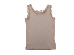 Name It undershirt mocha meringue laces